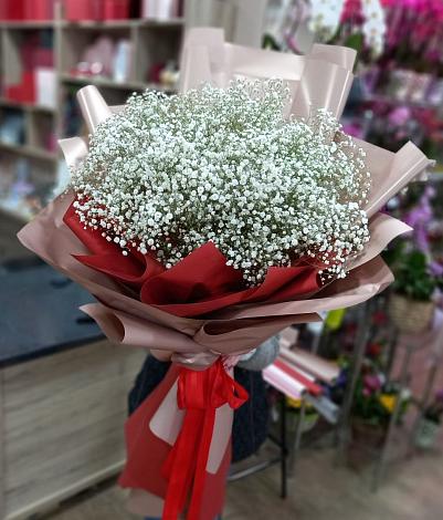 Букет цветов из: Гипсофила в Верхней Максаковке