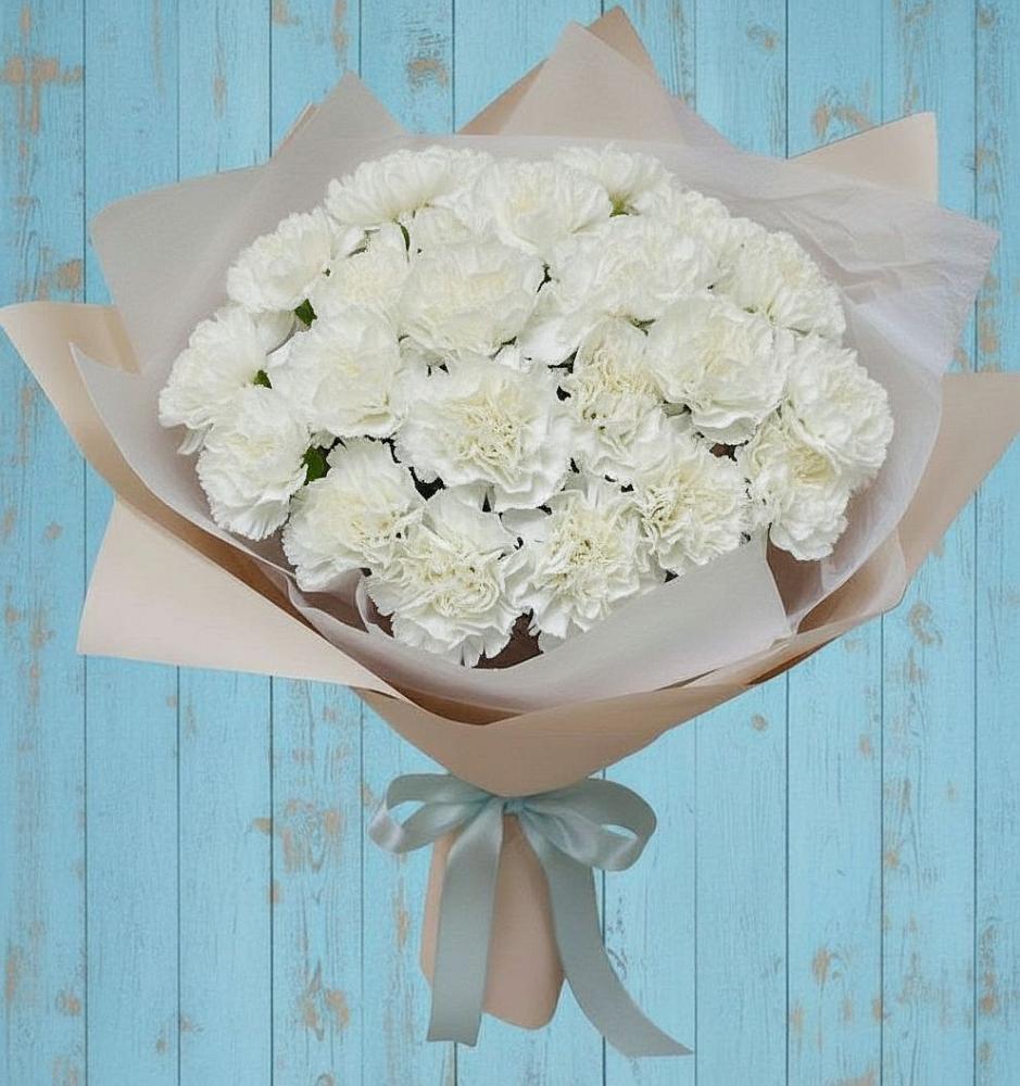 Букет цветов из: Гвоздики в Верхней Максаковке