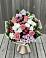 Букет цветов из: Альстромерии, Гвоздики, Розы и Хризантемы в Верхней Максаковке