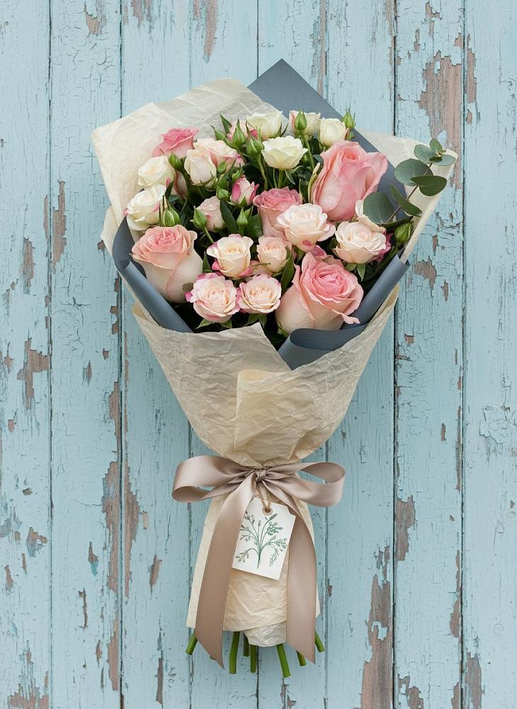 Букет цветов из: Розы в Верхней Максаковке