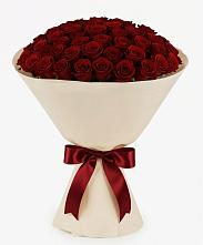 Букет 101 Бордовая роза Блэк Бакарра в Верхней Максаковке