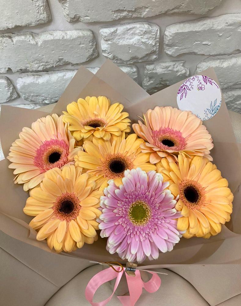 Букет цветов из: Герберы в Верхней Максаковке