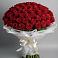 Букет 101 Красная роза Блэк Мэджик в Верхней Максаковке