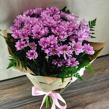 Букет цветов из:  Хризантемы #REPLACE_PRED# Верхней Максаковке