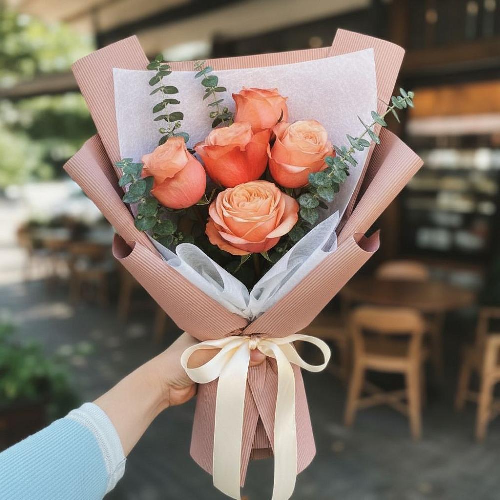 Букет цветов из: Розы в Верхней Максаковке