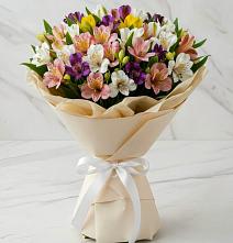 Букет цветов из:  Альстромерии #REPLACE_PRED# Верхней Максаковке