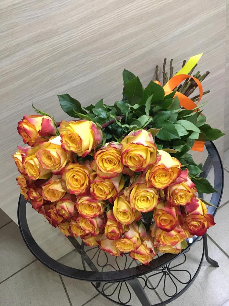 Букет Желтые розы в Верхней Максаковке