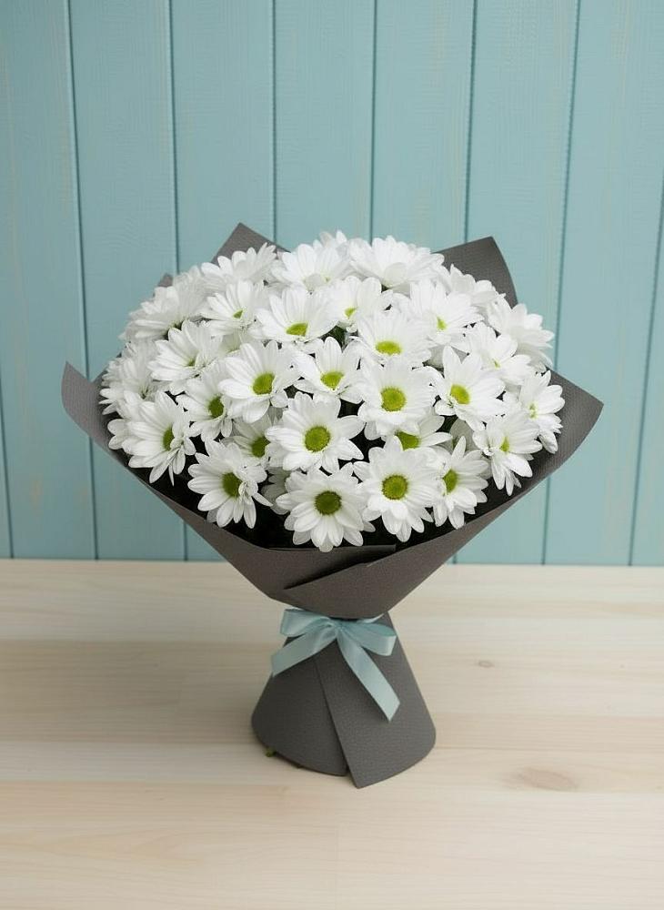 Букет цветов из: Хризантемы в Верхней Максаковке