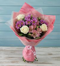 Букет цветов из:  Герберы в Верхней Максаковке