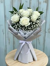 Букет цветов из:  Розы в Верхней Максаковке