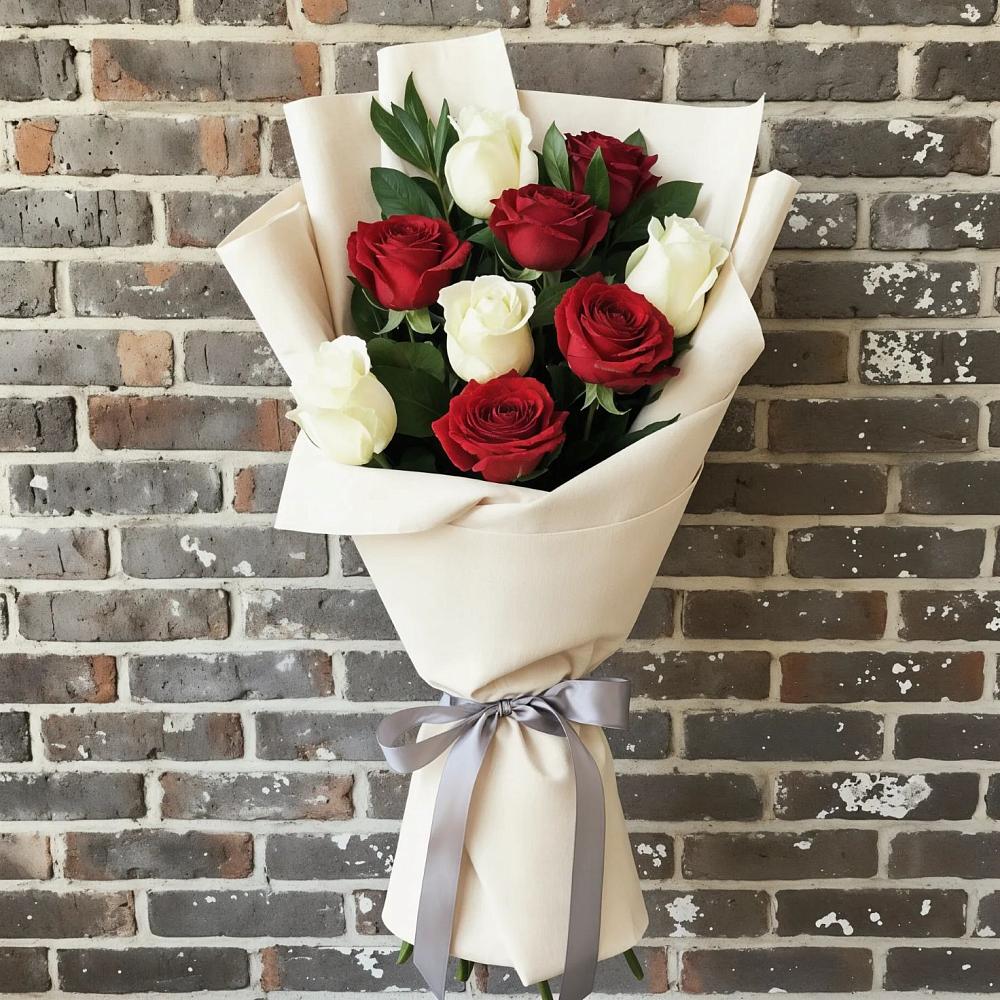 Букет цветов из: Розы в Верхней Максаковке