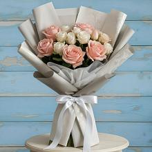 Букет цветов из:  Розы #REPLACE_PRED# Верхней Максаковке