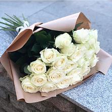 Букет Белые розы Анастасия #REPLACE_PRED# Верхней Максаковке