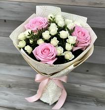 Букет цветов из:  Розы в Верхней Максаковке