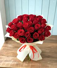 Букет 29 Красных роз #REPLACE_PRED# Верхней Максаковке