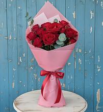 Букет цветов из:  Розы в Верхней Максаковке