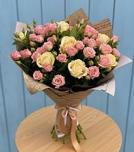 Букет цветов из:  Розы в Верхней Максаковке