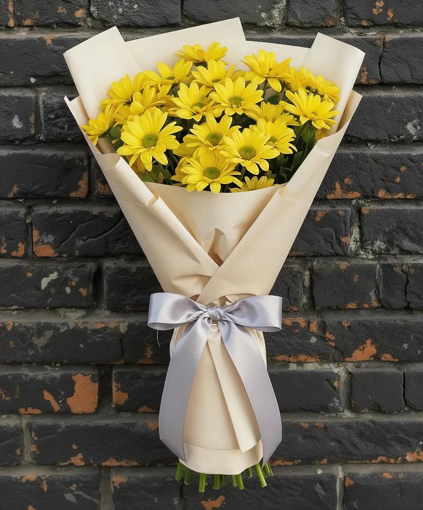 Букет цветов из: Хризантемы в Верхней Максаковке