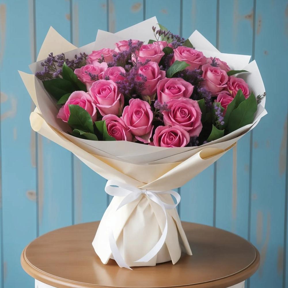 Букет цветов из: Розы в Верхней Максаковке