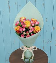 Букет цветов из:  Розы в Верхней Максаковке