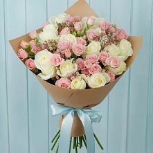 Букет цветов из:  Розы в Верхней Максаковке