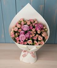 Букет цветов из:  Розы #REPLACE_PRED# Верхней Максаковке