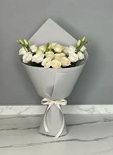 Букет цветов из:  Розы и Лизиантусы #REPLACE_PRED# Верхней Максаковке